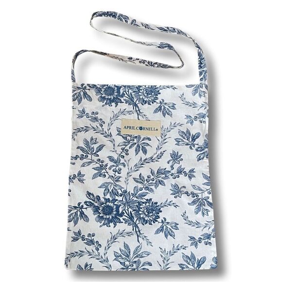 April Cornell Blue Floral Cottagecore Tote Bag • NWOT - Picture 1 of 6